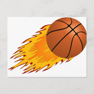 Basketball On Flames