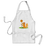 Basketball fox apron