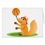 Basketball fox card