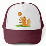 Basketball fox mesh hat