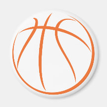 Basketball Fridge Magnets