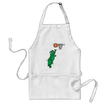Basketball Frog aprons