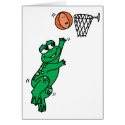 Basketball Frog cards