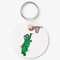 Basketball Frog keychains by alternateworlds Basketball Frog keychains