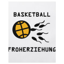 Basketball Früherziehung icon Full Color Flyer