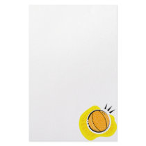 Basketball Game Stationery Paper