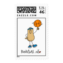 Basketball Gift Postage Stamps