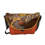 Basketball Giraffe Courier Bags