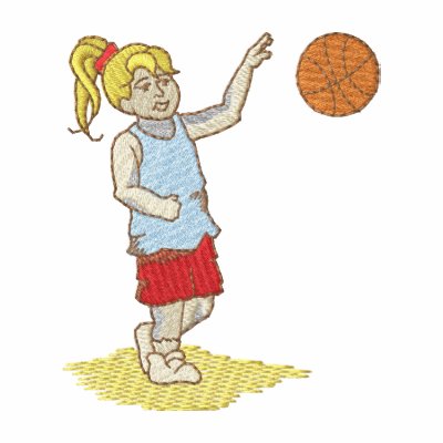 Basketball Girl Hoodie Basketball Girl Hoodie
