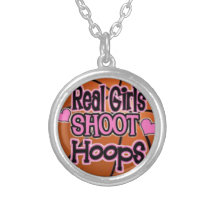 basketball girl necklaces