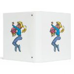 basketball girl slam dunk design binders