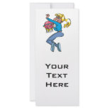 basketball girl slam dunk design rack card design