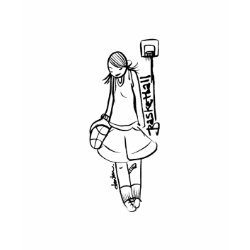 Basketball Girl shirt