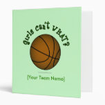 Basketball - Green Binders