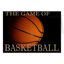 Basketball  greeting card