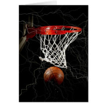 Basketball Greeting Card