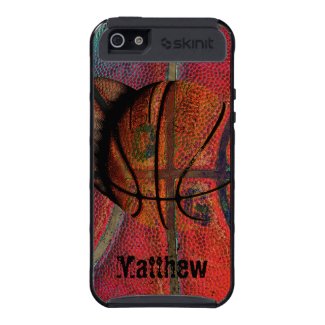 basketball grunge texture covers for iPhone 5