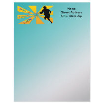 Basketball - Happy Father's Day Letterhead