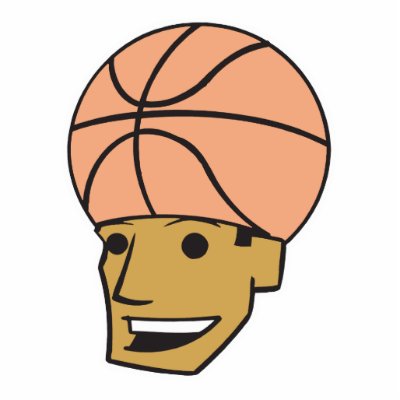 basketball head acrylic cut out by doonidesigns