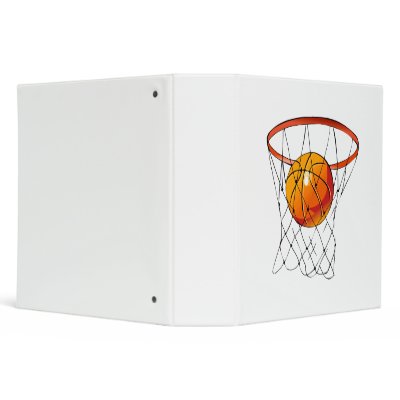 Basketball Hoop Binders by shopaholicchick