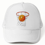Basketball Hoop Mesh Hat