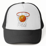 Basketball Hoop Mesh Hat