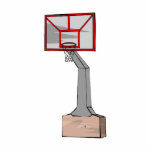 Basketball hoop cut out