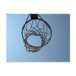 basketball hoop post cards