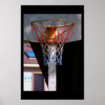 Basketball Hoop Posters