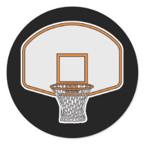 basketball hoop stickers