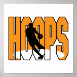 basketball hoops design print