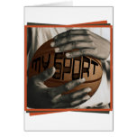 BASKETBALL HUG - MY SPORT - GIFTS GREETING CARDS