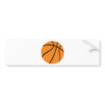basketball icon bumper stickers