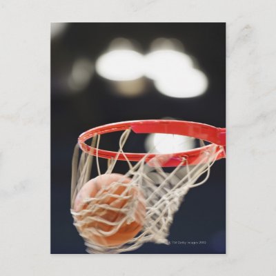 Basketball And Basket