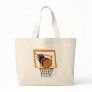 Basketball in the Basket Canvas Bags