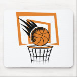 Basketball in the Basket Mousepad