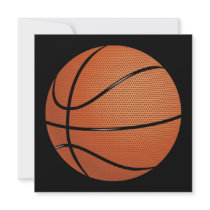Basketball Invitation