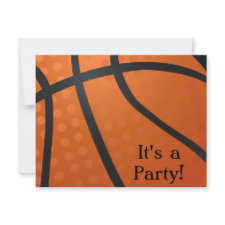 Basketball Invitation invitation
