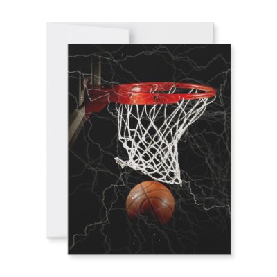 Basketball Invitations Announcements by made_in_atlantis