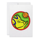 basketball jersey & ball custom announcements