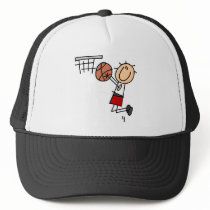 Basketball Jump Shot Red Tshirts and Gifts hats