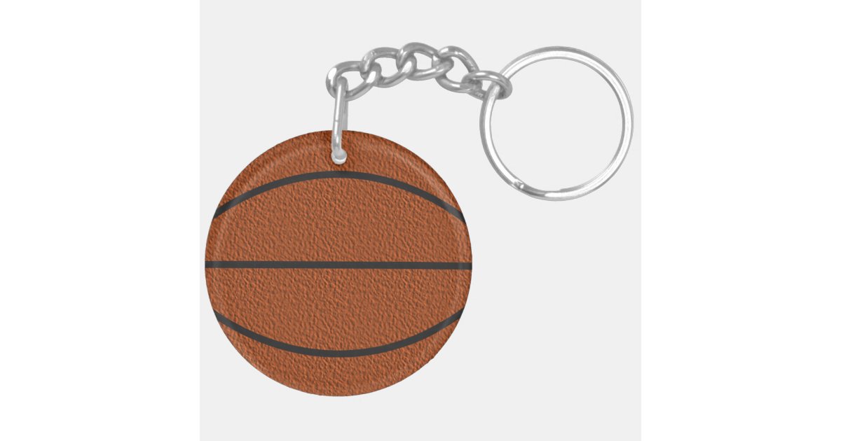 Basketball Keychain Zazzle