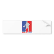 basketball legend bumper stickers by Tomaniac basketball legend bumper stickers