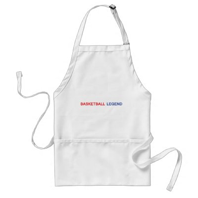 basketball legend icon aprons by TomaniacLines