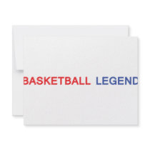 basketball legend icon invitations