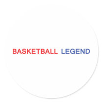 basketball legend icon stickers