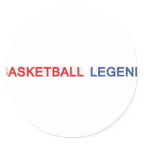 basketball legend icon stickers