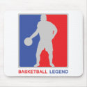 basketball legend mousepads by Tomaniac basketball legend mousepads