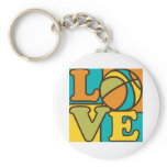 Basketball Love Key Chain