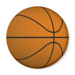 Basketball magnets